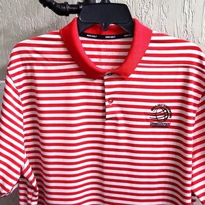Nike Golf Dri-Fit World Golf Championship Striped Polo